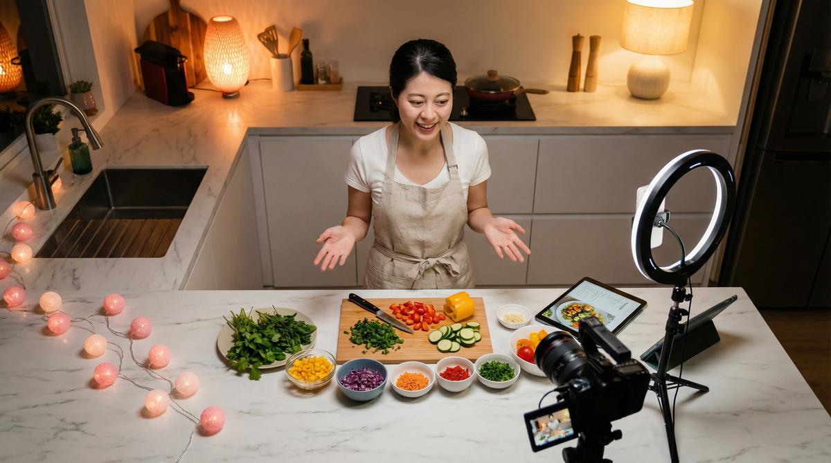 寸止挑战美食视频教程